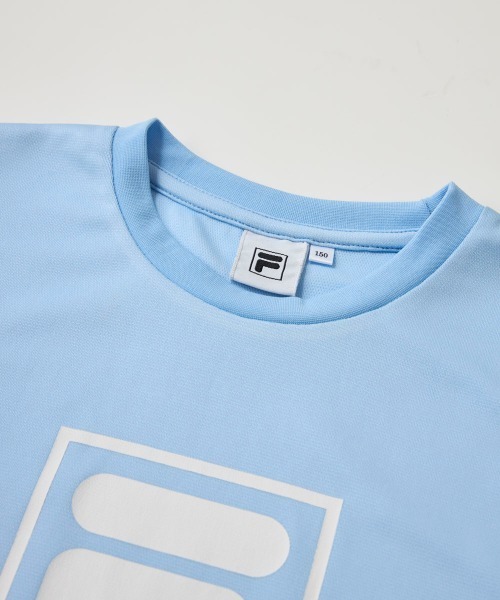FILA（フィラ）の「吸水速乾半袖Tシャツ（Tシャツ/カットソー・キッズ・ラベンダー/サックスブルー/レモンイエロー・110/140/160/130/150/120）」の5枚目の写真
