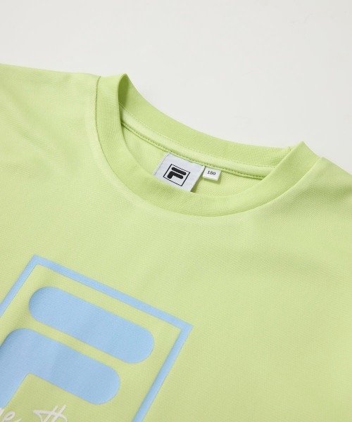 FILA（フィラ）の「吸水速乾半袖Tシャツ（Tシャツ/カットソー・キッズ・ラベンダー/サックスブルー/レモンイエロー・110/140/160/130/150/120）」の9枚目の写真