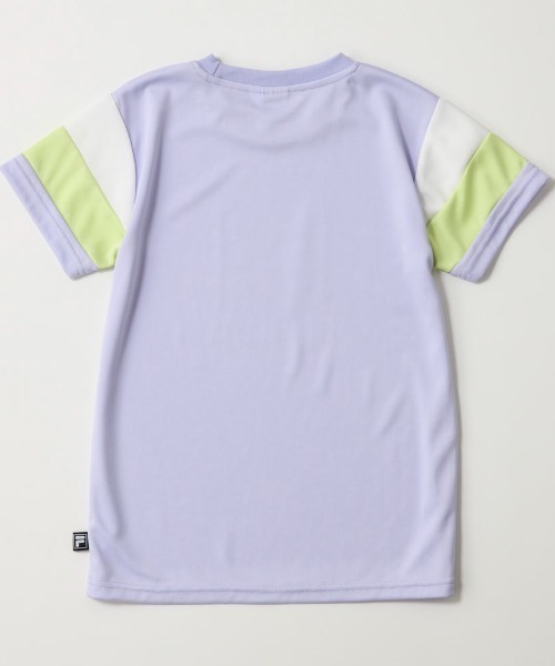 FILA（フィラ）の「吸水速乾半袖Tシャツ（Tシャツ/カットソー・キッズ・ラベンダー/サックスブルー/レモンイエロー・110/140/160/130/150/120）」の12枚目の写真