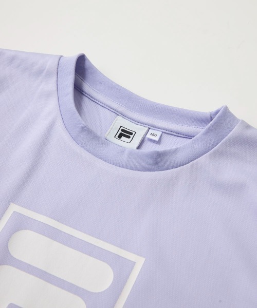 FILA（フィラ）の「吸水速乾半袖Tシャツ（Tシャツ/カットソー・キッズ・ラベンダー/サックスブルー/レモンイエロー・110/140/160/130/150/120）」の13枚目の写真