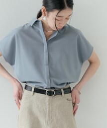 Comfy SET UP|フレアスリーブブラウス【セットアップ対応/通勤/カセット服/接触冷感/UVカット】