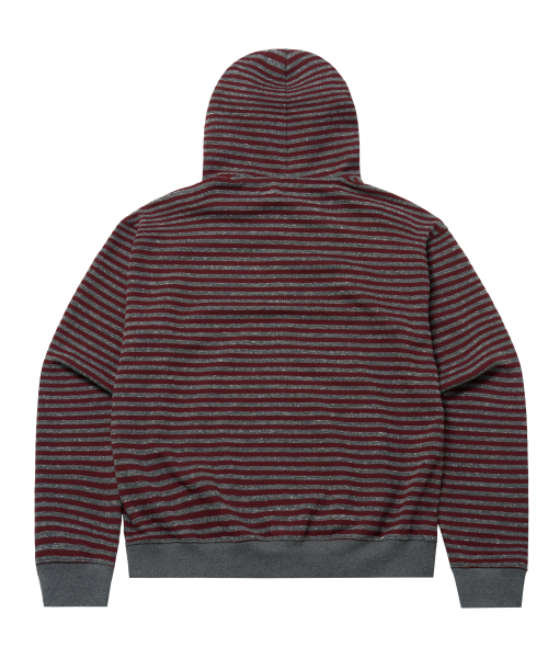IDWS(アイドンワナセル)の「Proto Stripe Hoodie Zip Up Burgundy(パーカー・レディース・その他・1/2/0)」の8枚目の写真