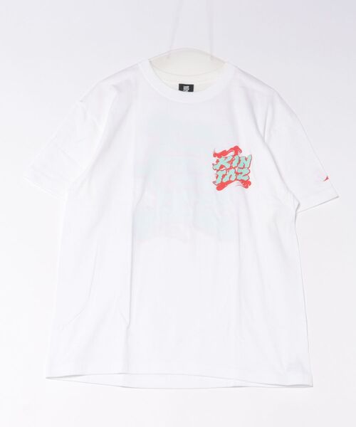ARCHIVER(アーカイバ)の「【KINJAZ】Graphic T(Tシャツ/カットソー・メンズ・ホワイト・MEDIUM)」の1枚目の写真