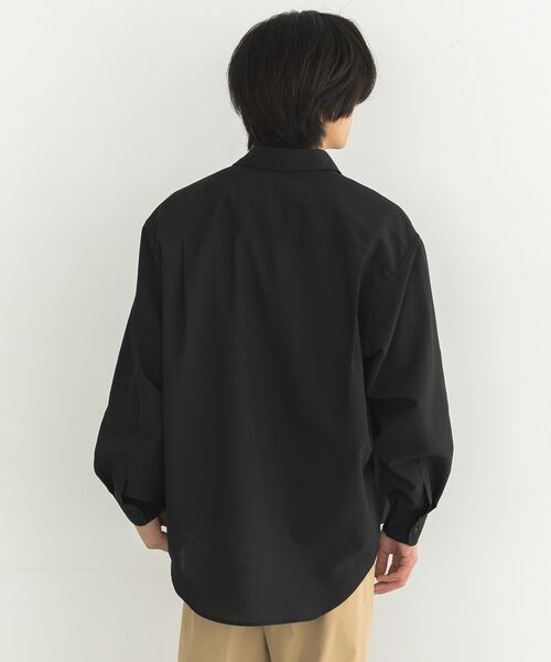 CRAFT STANDARD BOUTIQUE（クラフトスタンダードブティック）の「イージーケア ・吸水速乾 ・UVカット レギュラーカラーシャツ（シャツ/ブラウス・メンズ・ブラウン/ブラック・L/M）」の6枚目の写真