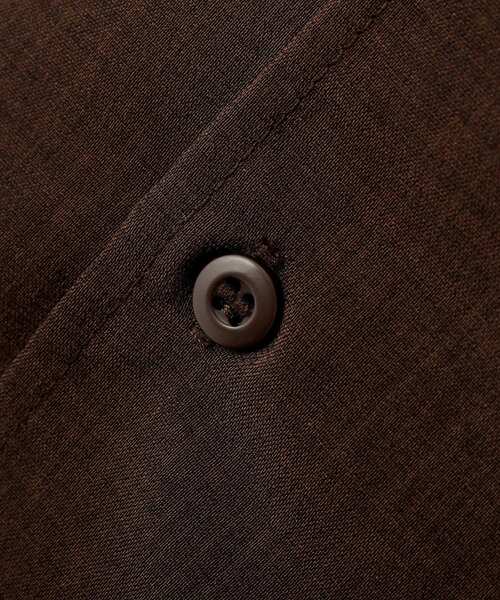 CRAFT STANDARD BOUTIQUE（クラフトスタンダードブティック）の「イージーケア ・吸水速乾 ・UVカット レギュラーカラーシャツ（シャツ/ブラウス・メンズ・ブラウン/ブラック・L/M）」の22枚目の写真