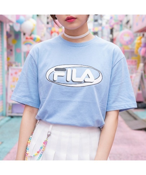 FILA｜フィラ（メンズ）のTシャツ/カットソー（ブルー・ネイビー/青色