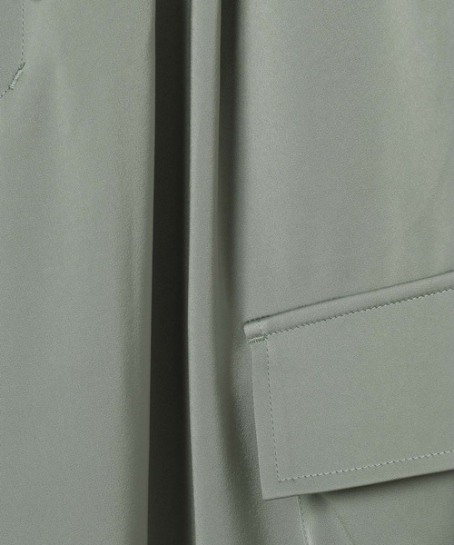 HEREIAM(ヘレイアム)の「【HEREIAM】サテンカーゴパンツ(その他パンツ・レディース・ミント/ブラック/レッド・MEDIUM/SMALL)」の13枚目の写真