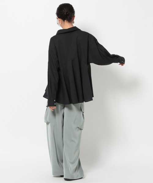 HEREIAM（ヘレイアム）の「【HEREIAM】サテンカーゴパンツ（その他パンツ・レディース・ミント/ブラック/レッド/カーキ・MEDIUM/SMALL）」の21枚目の写真