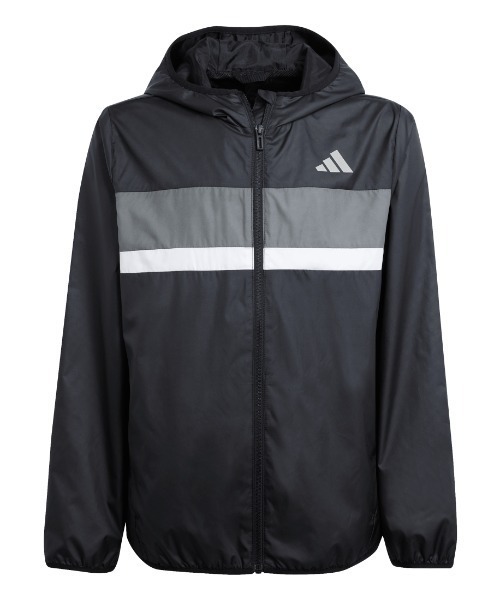 adidas(アディダス)の「アディダス adidas Tiberioウィンドブレーカー キッズ(ナイロンジャケット・キッズ・ネイビー・130cm/140cm/150cm/160cm)」の14枚目の写真