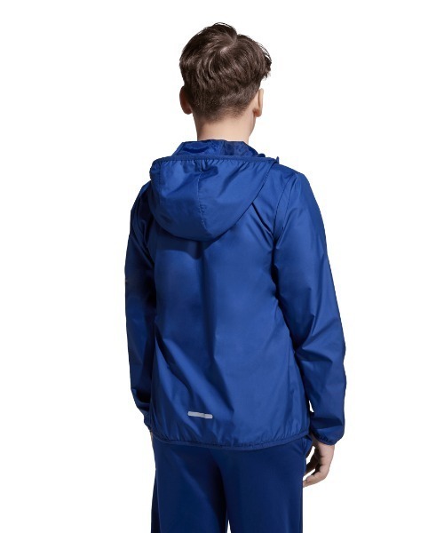 adidas(アディダス)の「アディダス adidas Tiberioウィンドブレーカー キッズ(ナイロンジャケット・キッズ・ネイビー・130cm/140cm/150cm/160cm)」の3枚目の写真