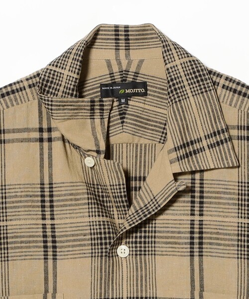 MOJITO(モヒート)の「MOJITO / ABSHINTH SHIRT Dobbie Plaid(シャツ/ブラウス・メンズ・カーキ・X-LARGE/LARGE/MEDIUM/SMALL)」の7枚目の写真