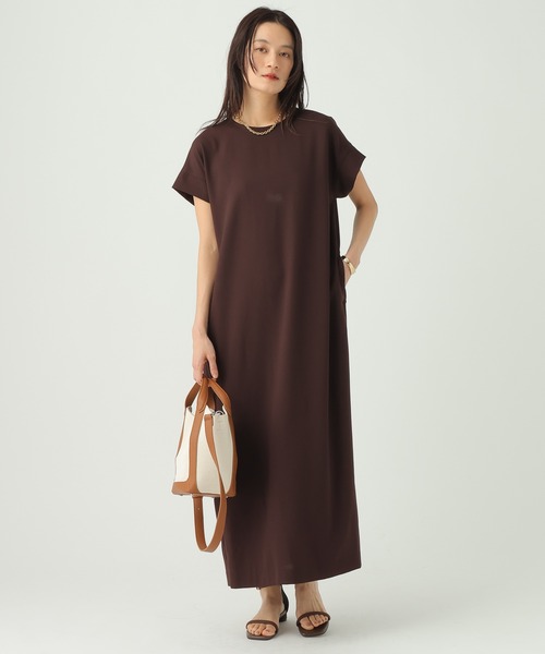 Elura（エルーラ）の「サラサラリラクシーワンピース/656802（ワンピース・レディース・ブラック/モカ/ゼブラ/ダークブラウン・FREE(S)/FREE）」の9枚目の写真