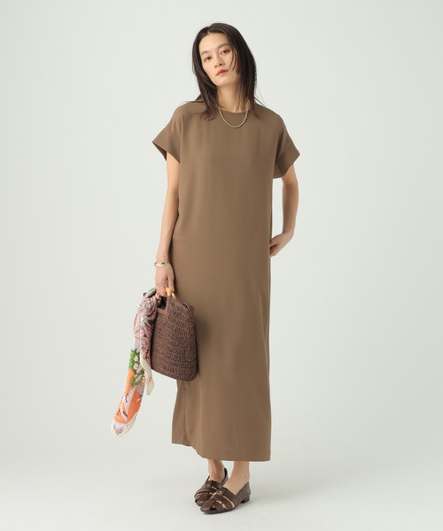 Elura（エルーラ）の「サラサラリラクシーワンピース/656802（ワンピース・レディース・ブラック/モカ/ゼブラ/ダークブラウン・FREE(S)/FREE）」の5枚目の写真