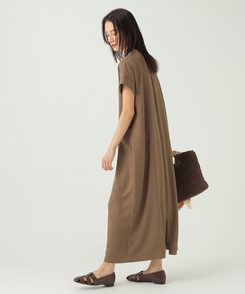 Elura（エルーラ）の「サラサラリラクシーワンピース/656802（ワンピース・レディース・ブラック/モカ/ゼブラ/ダークブラウン・FREE(S)/FREE）」の6枚目の写真