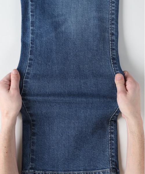 SOMETHING(サムシング)の「SOMETHING(サムシング)【レディース】「LISA」セミワイドパンツ(デニムパンツ・レディース・ダークインディゴブルー・27inch/31inch/30inch/29inch/28inch/26inch/25inch)」の13枚目の写真