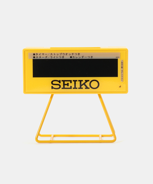 SEIKO（セイコー）の「Web限定 SEIKO SQ815Y SPORTS TIMER CLOCK（置時計・レディース・イエロー・FREE）」の2枚目の写真