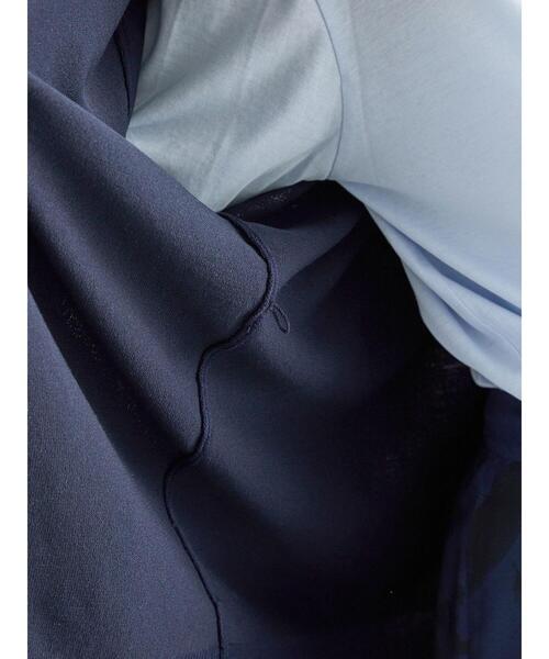 Te chichi(テチチ)の「【雑誌掲載】2WAYカシュクールVネックカーディガン《2026 spring catalog item》(カーディガン/ボレロ・レディース・グリーン/ネイビー/シルバー/ベージュ・F)」の18枚目の写真