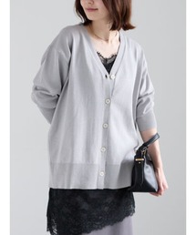 Te chichi（テチチ）の「【雑誌掲載】2WAYカシュクールVネックカーディガン《2026 spring catalog item》（カーディガン/ボレロ）」