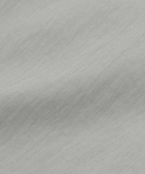 LETTERCOMO（レテルコモ）の「エッセンシャルペーパーソリッドシャツスモークグレー（シャツ/ブラウス・レディース・その他・MEDIUM/LARGE）」の6枚目の写真