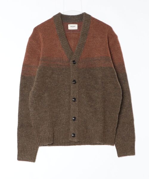 styles（スタイルス）の「CASTART  Mural CARDIGAN（カーディガン/ボレロ・メンズ・ブラック/カーキ・S/M）」の2枚目の写真