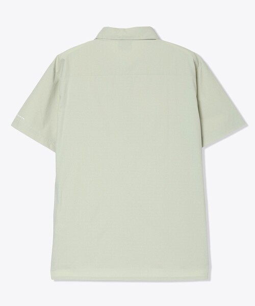 Columbia(コロンビア)の「UVカット Columbia/ トレイルラッシュ ショートスリーブ シャツ /コロンビア(シャツ/ブラウス・メンズ・ミント/ライトオリーブ/グリーン・M/XL/S/L)」の4枚目の写真