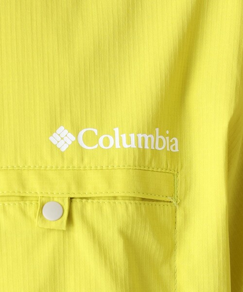 Columbia(コロンビア)の「UVカット Columbia/ トレイルラッシュ ショートスリーブ シャツ /コロンビア(シャツ/ブラウス・メンズ・ミント/ライトオリーブ/グリーン・M/XL/S/L)」の6枚目の写真