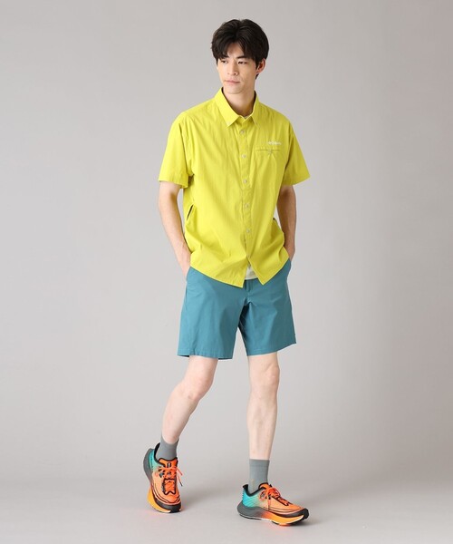 Columbia(コロンビア)の「UVカット Columbia/ トレイルラッシュ ショートスリーブ シャツ /コロンビア(シャツ/ブラウス・メンズ・ミント/ライトオリーブ/グリーン・M/XL/S/L)」の7枚目の写真