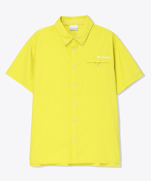 Columbia(コロンビア)の「UVカット Columbia/ トレイルラッシュ ショートスリーブ シャツ /コロンビア(シャツ/ブラウス・メンズ・ミント/ライトオリーブ/グリーン・M/XL/S/L)」の8枚目の写真