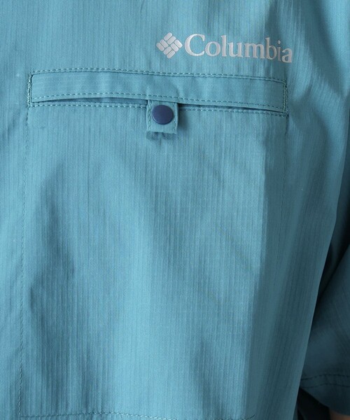 Columbia(コロンビア)の「UVカット Columbia/ トレイルラッシュ ショートスリーブ シャツ /コロンビア(シャツ/ブラウス・メンズ・ミント/ライトオリーブ/グリーン・M/XL/S/L)」の12枚目の写真