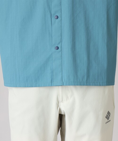 Columbia(コロンビア)の「UVカット Columbia/ トレイルラッシュ ショートスリーブ シャツ /コロンビア(シャツ/ブラウス・メンズ・ミント/ライトオリーブ/グリーン・M/XL/S/L)」の15枚目の写真