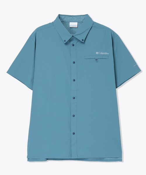Columbia(コロンビア)の「UVカット Columbia/ トレイルラッシュ ショートスリーブ シャツ /コロンビア(シャツ/ブラウス・メンズ・ミント/ライトオリーブ/グリーン・M/XL/S/L)」の20枚目の写真
