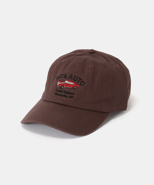 PARROTT CANVAS(パロットキャンバス)の「【PARROTT CANVAS/パロットキャンバス】PC Cap-Twill"Car":キャップ(キャップ・レディース・ブラック/ブラウン・FREE)」の2枚目の写真