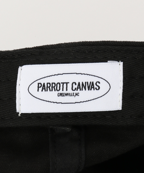 PARROTT CANVAS(パロットキャンバス)の「【PARROTT CANVAS/パロットキャンバス】PC Cap-Twill"Car":キャップ(キャップ・レディース・ブラック/ブラウン・FREE)」の11枚目の写真