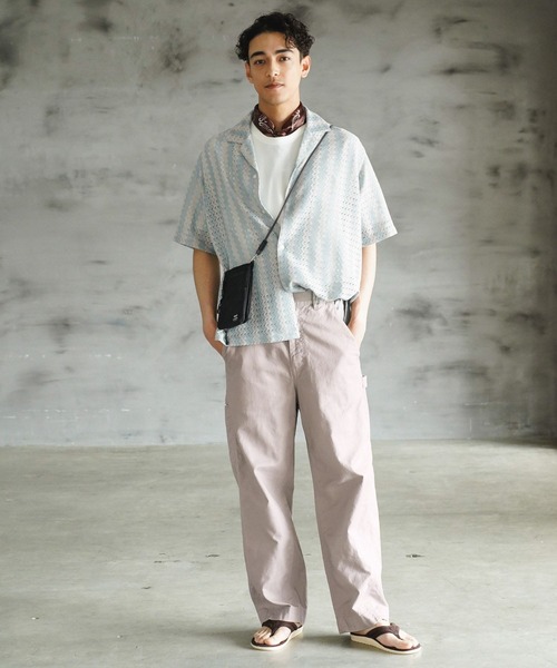 BAYFLOW(ベイフロー)の「カーブワークパンツ(その他パンツ・メンズ・グレー/ベージュ/カーキ・LARGE/MEDIUM)」の4枚目の写真
