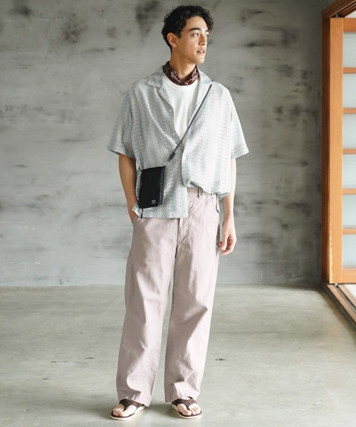 BAYFLOW(ベイフロー)の「カーブワークパンツ(その他パンツ・メンズ・グレー/ベージュ/カーキ・LARGE/MEDIUM)」の5枚目の写真