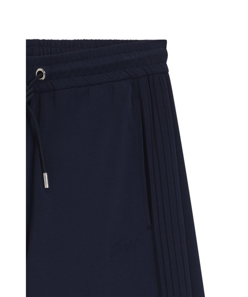 BOSS(ボス)の「【オンライン限定】リラックスフィット トラックスーツボトムス パイピングディテール(スウェットパンツ・レディース・ダークブルー・XL/S/XS/M/L)」の5枚目の写真