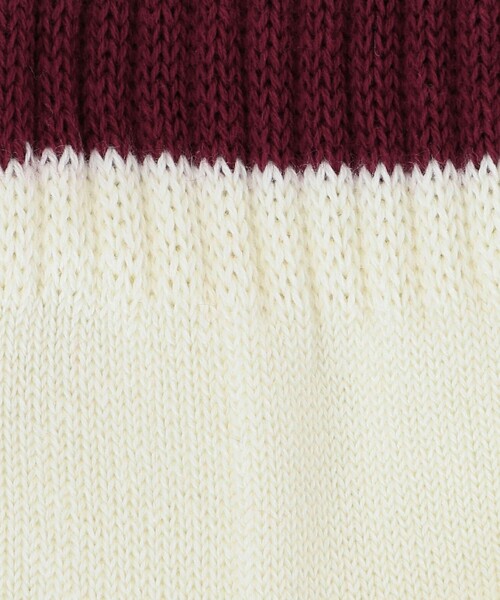 BEAUTY&YOUTH UNITED ARROWS（ビューティーアンドユースユナイテッドアローズ）の「ツーライン ソフト パイル クウォーター ソックス（ソックス/靴下・メンズ・オフホワイト/ナチュラル・FREE）」の5枚目の写真