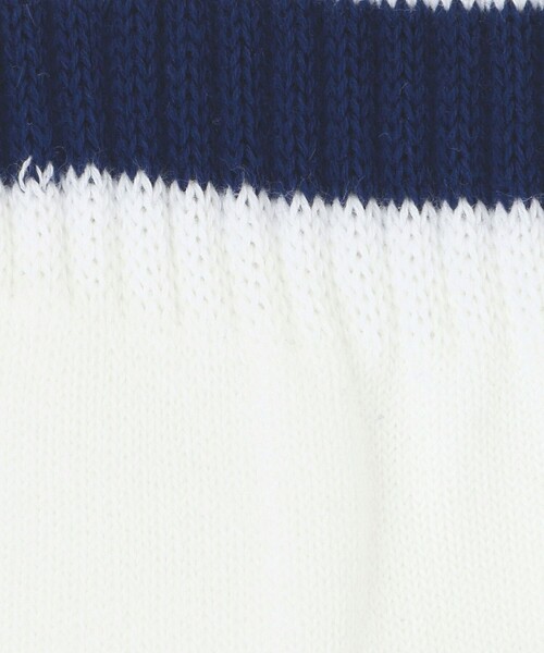 BEAUTY&YOUTH UNITED ARROWS（ビューティーアンドユースユナイテッドアローズ）の「ツーライン ソフト パイル クウォーター ソックス（ソックス/靴下・メンズ・オフホワイト/ナチュラル・FREE）」の3枚目の写真