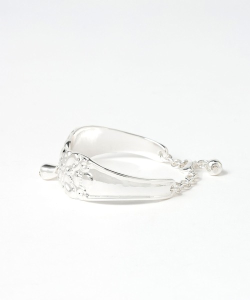 HARE（ハレ）の「ビンテージメタルバングル(HARE)（バングル/リストバンド・レディース・シルバー・FREE）」の7枚目の写真