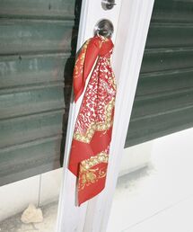 GARAGE OF GOOD CLOTHING（ガレージオブグッドクロージング）の「両面プリントスターアラベスクスカーフ（バンダナ/スカーフ）」