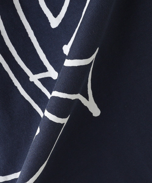 POP TRADING COMPANY（ポップトレーディングカンパニー）の「POP TRADING COMPANY / ポップトレーディングカンパニー acid t-shirt（Tシャツ/カットソー・メンズ・ネイビー・MEDIUM/LARGE）」の3枚目の写真