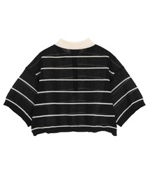 CLANE（クラネ）の「【CLANE/クラネ】SPONGY SHEER POLO KNIT TOPS