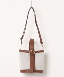 ARCHIVER（アーカイバ）の「【W】【it】レザーベルトデザイン バケツバッグ（ハンドバッグ）」