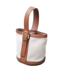 ARCHIVER（アーカイバ）の「【W】【it】レザーベルトデザイン バケツバッグ（ハンドバッグ）」