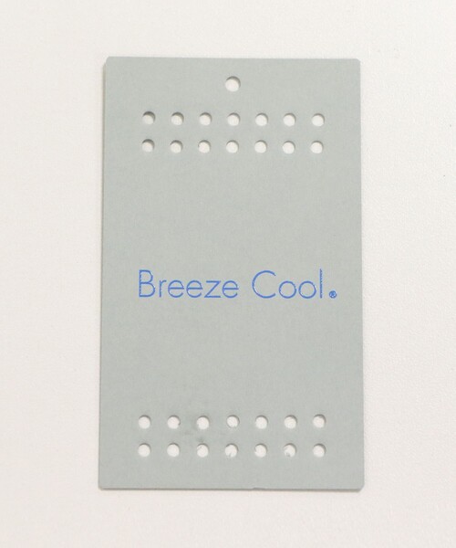 green label relaxing（グリーンレーベルリラクシング）の「Breeze Cool  ラッフル ブラウス マシンウォッシャブル 吸水速乾 通気性 UVカット（シャツ/ブラウス・レディース・ネイビー/ダークグレー/ライム/ホワイト/レッド・FREE）」の22枚目の写真