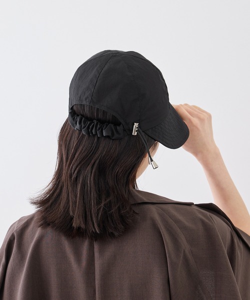 ROPE' PICNIC(ロペピクニック)の「ギャザータフタキャスキャップ(キャップ・レディース・ホワイト系その他/ブラック/ブルー系その他4・FREE)」の11枚目の写真