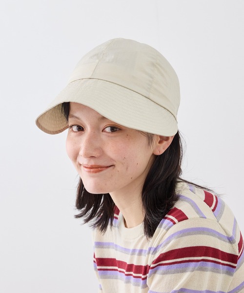 ROPE' PICNIC(ロペピクニック)の「ギャザータフタキャスキャップ(キャップ・レディース・ホワイト系その他/ブラック/ブルー系その他4・FREE)」の10枚目の写真