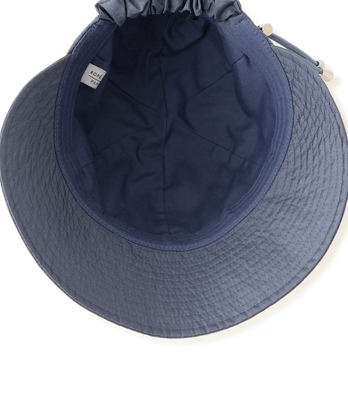 ROPE' PICNIC(ロペピクニック)の「ギャザータフタキャスキャップ(キャップ・レディース・ホワイト系その他/ブラック/ブルー系その他4・FREE)」の17枚目の写真