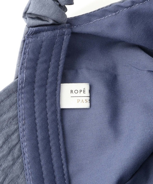 ROPE' PICNIC(ロペピクニック)の「ギャザータフタキャスキャップ(キャップ・レディース・ホワイト系その他/ブラック/ブルー系その他4・FREE)」の12枚目の写真