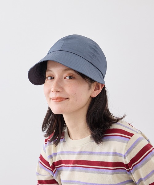 ROPE' PICNIC(ロペピクニック)の「ギャザータフタキャスキャップ(キャップ・レディース・ホワイト系その他/ブラック/ブルー系その他4・FREE)」の8枚目の写真